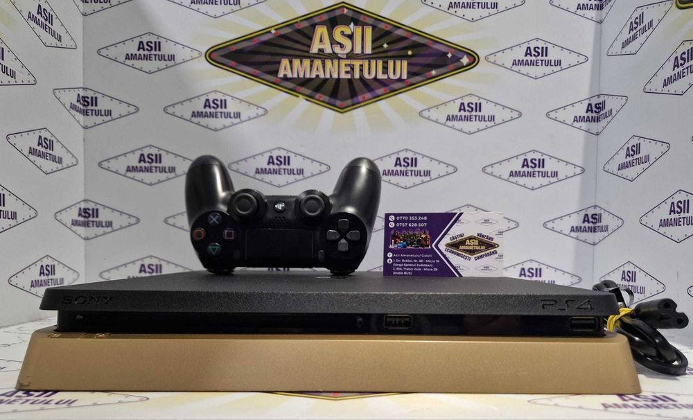 Consola Sony PlayStation 4 Slim 500GB cu un Controller
