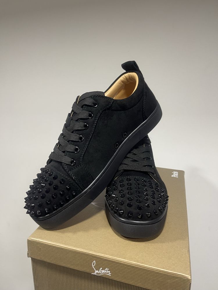 Christian Louboutin Low Black Spikes