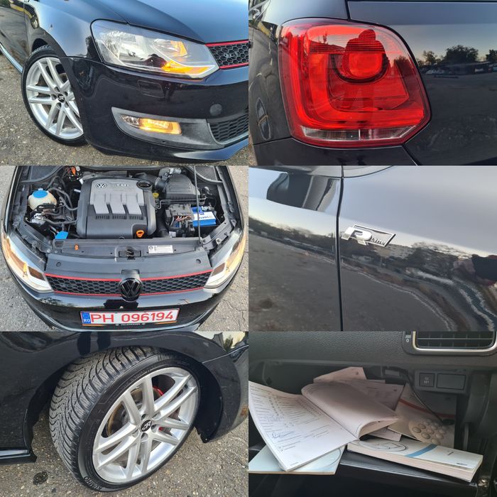 Vw Polo RLine 2011 * 1.2 TDI * EURO 5 * Navi * Klimă * Piele * Senzori