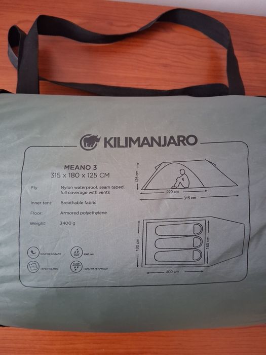 Cort 3 persoane Kilimanjaro