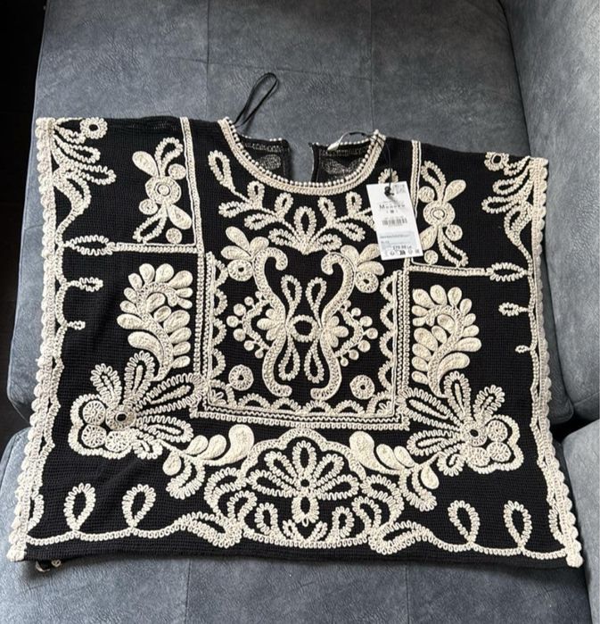 Bluza brodata ZARA