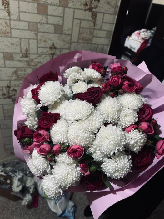 Цветы ,букет бу .