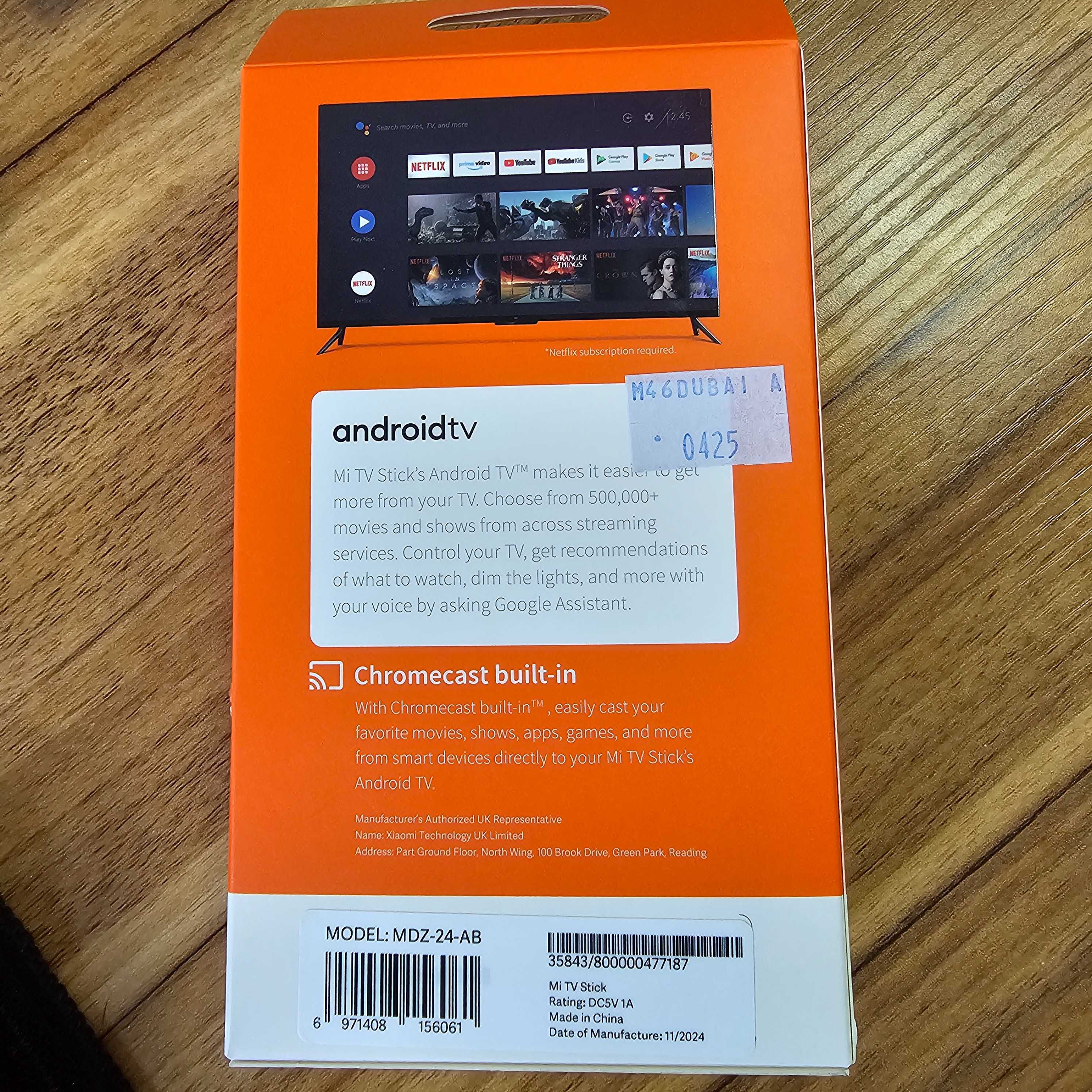 ТВ-приставка для телевизора Xiaomi Mi TV Stick