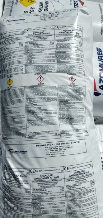 Azot de targu mures  145 sacul de 50 kg