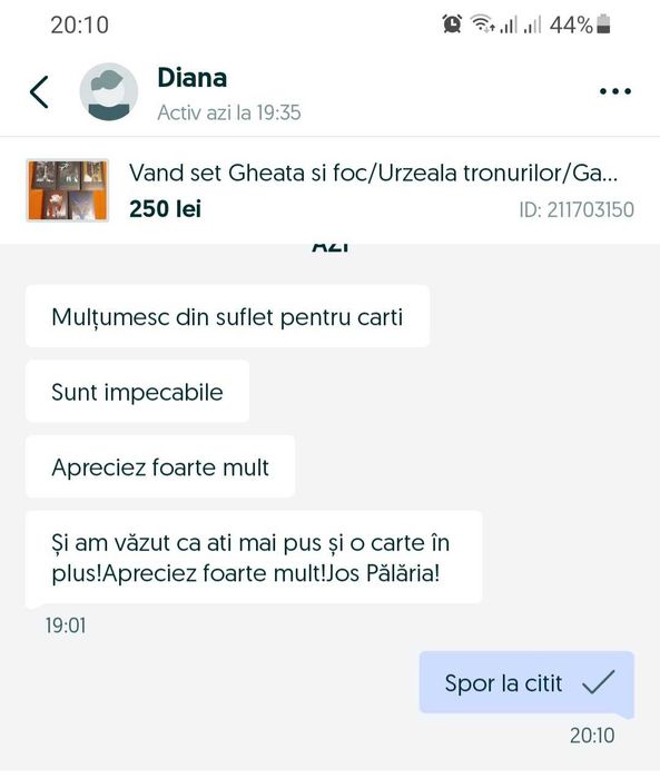 Vand set 12 carti Minei Ianuarie - Decembrie
