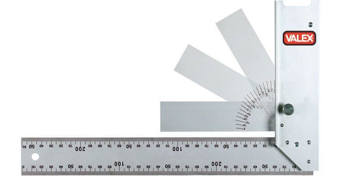 Прав ъгъл с гониометър