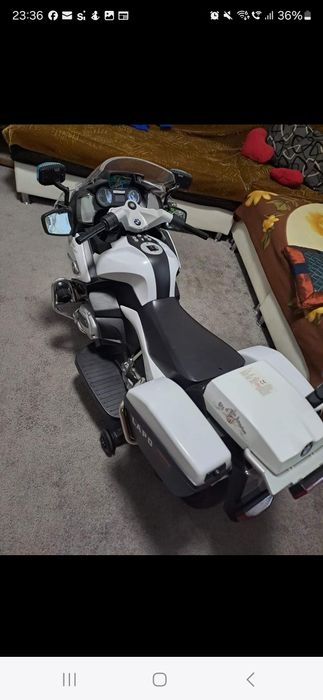 Motocicleta politie electrica