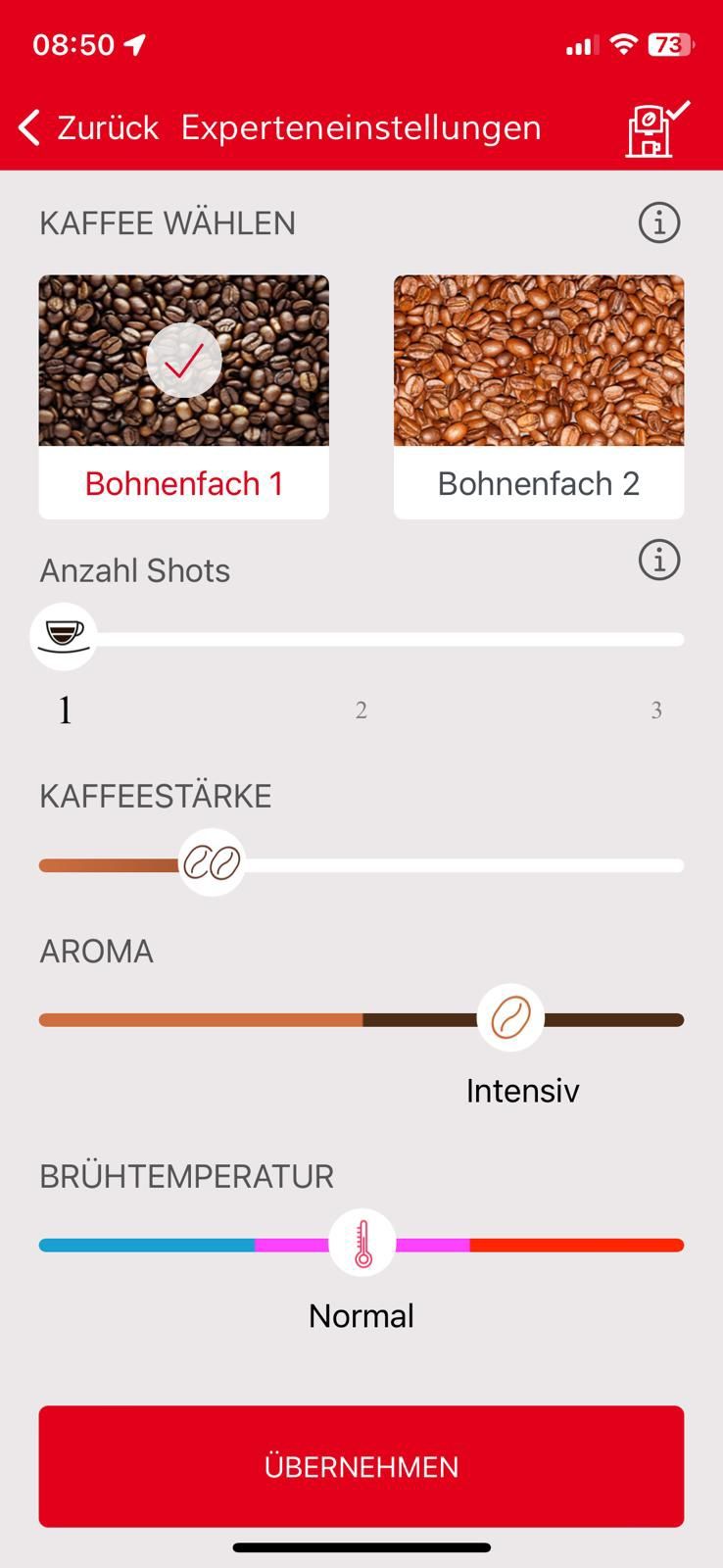 Caffeo barista aparat
