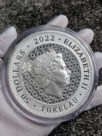 Moneda Argint pur 1 kg