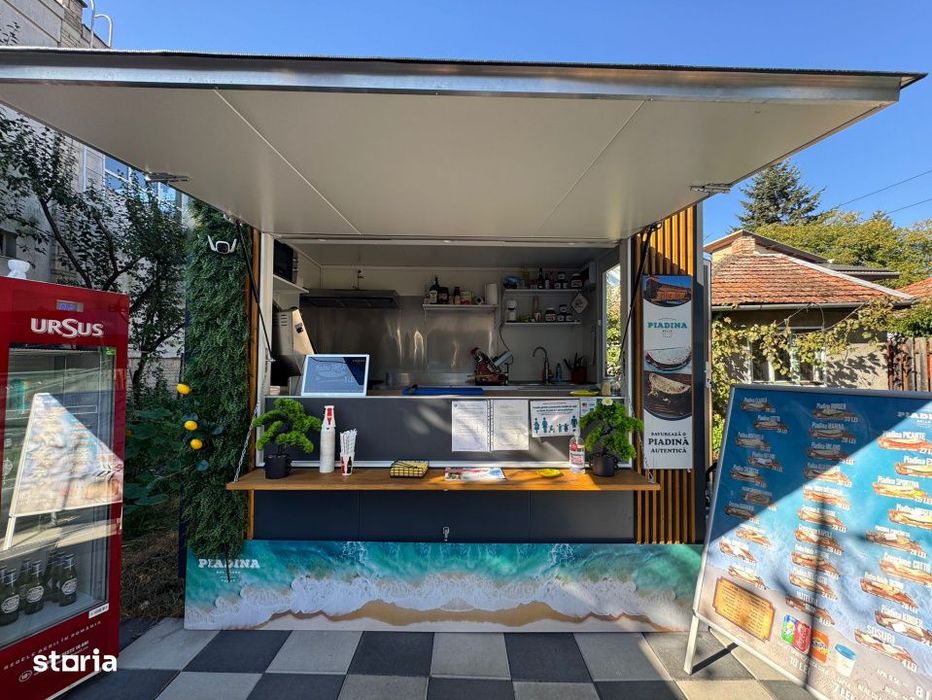 Oportunitate Afacere la cheie/domeniul alimentar– Rulota mobila, ech