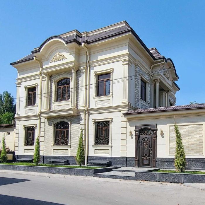 Дом Премиум-класса в Шуртепе 3 сотки, 3 уровня, 6 комнат, холл Бассейн