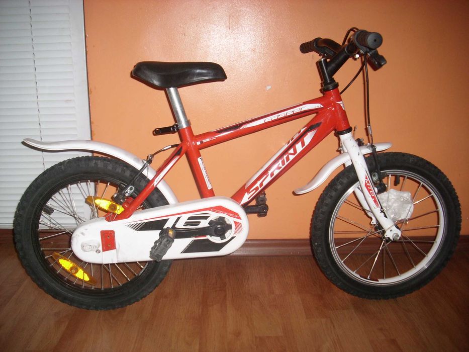 ИЗГОДНО Sprint 16" детски велосипед,колело със спомагателни.Промо цена