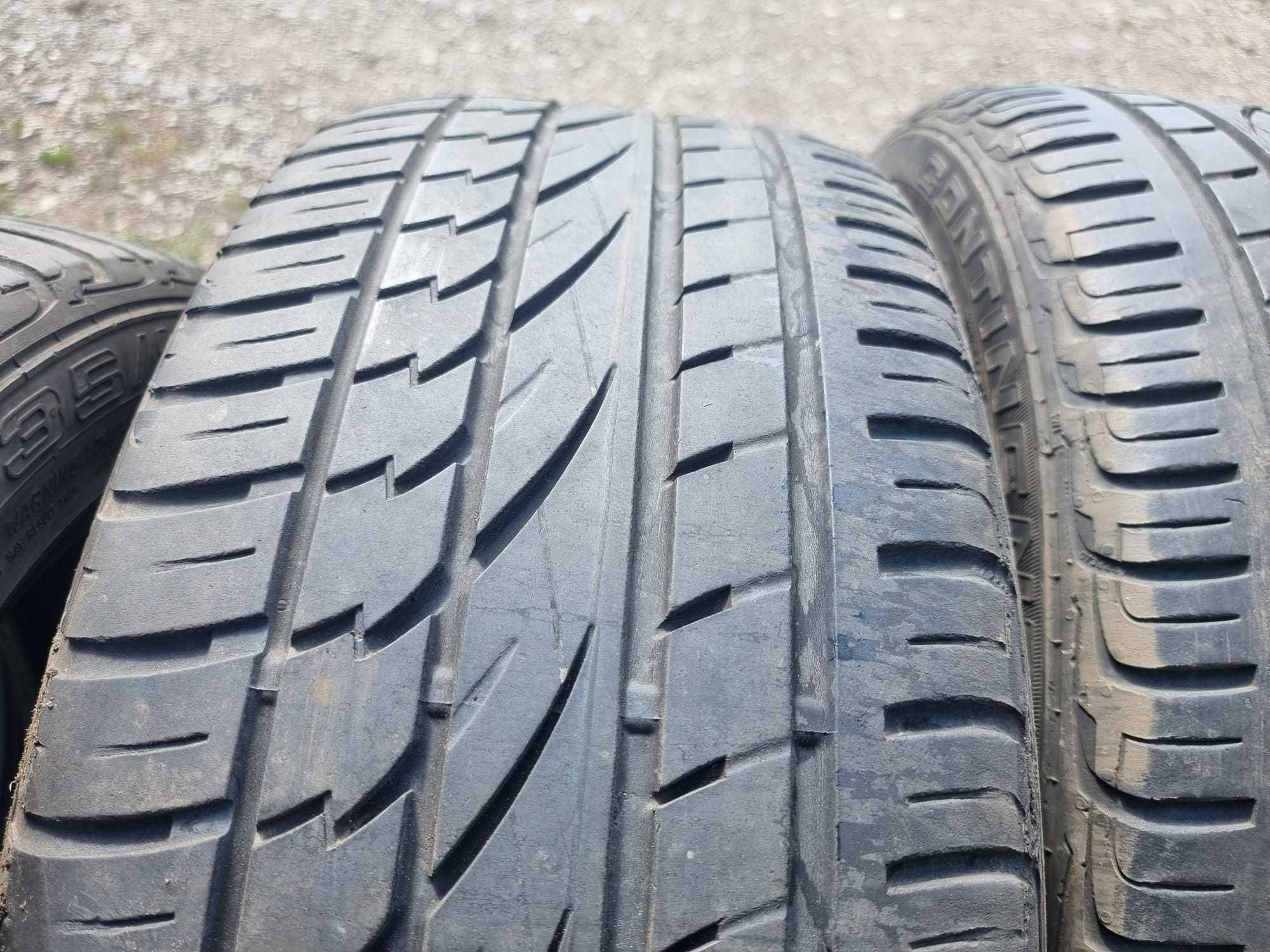 4 Anvelope de VARA 235.45.19 "Continental" ; stare buna