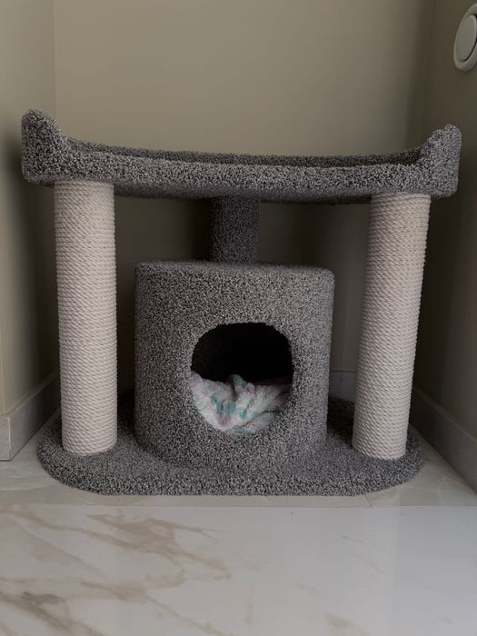 Когтеточка дом для кошек Кошкин Рай