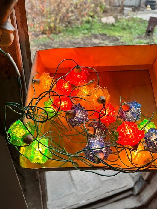 Продам гирлянда новогодняя СССР советская