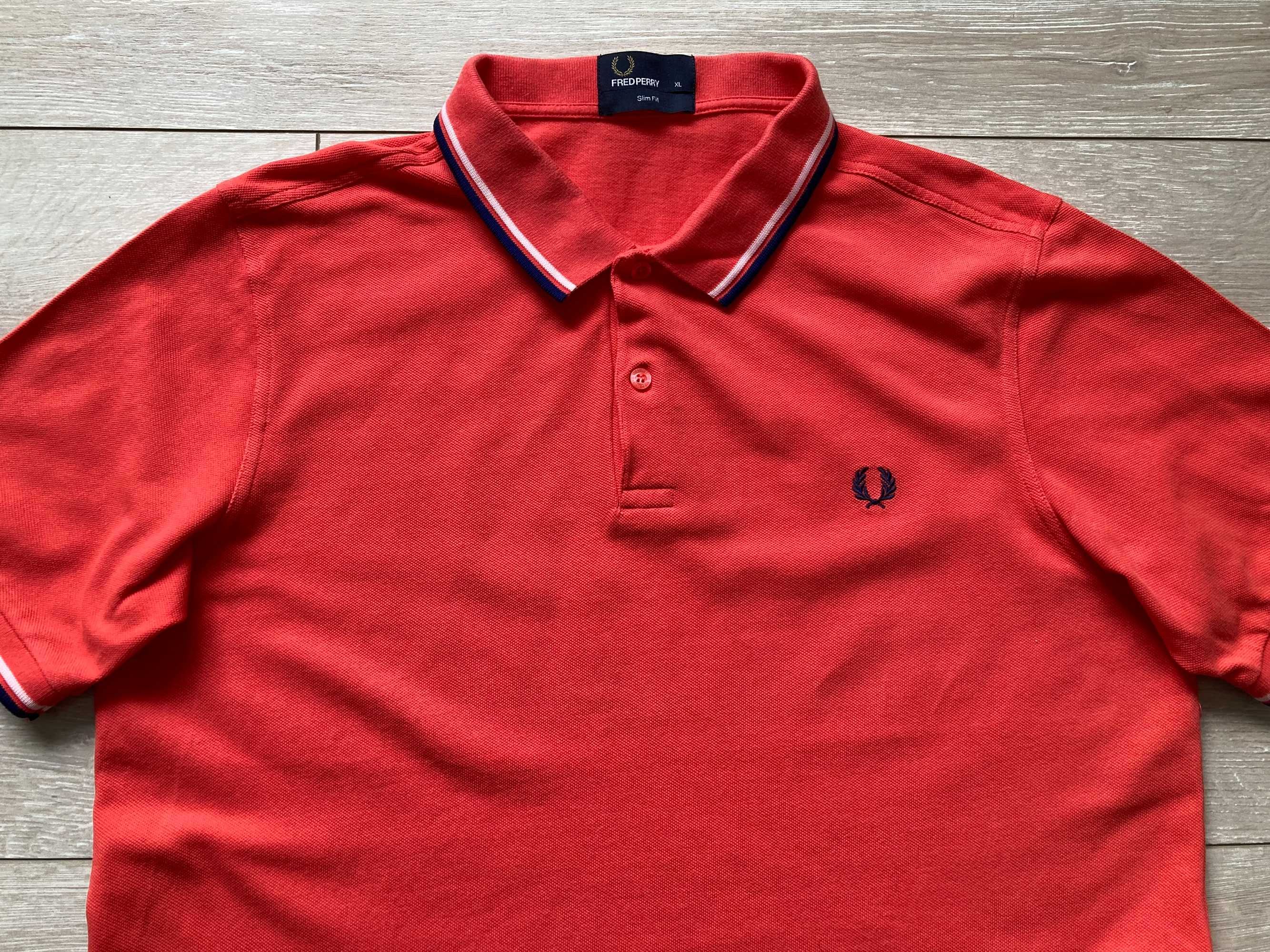 Фред Пери Fred Perry polo t shirt мъжка поло тениска XL Slim Fit