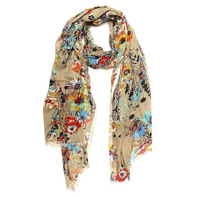 Дамски Шал с Флорален Принт
