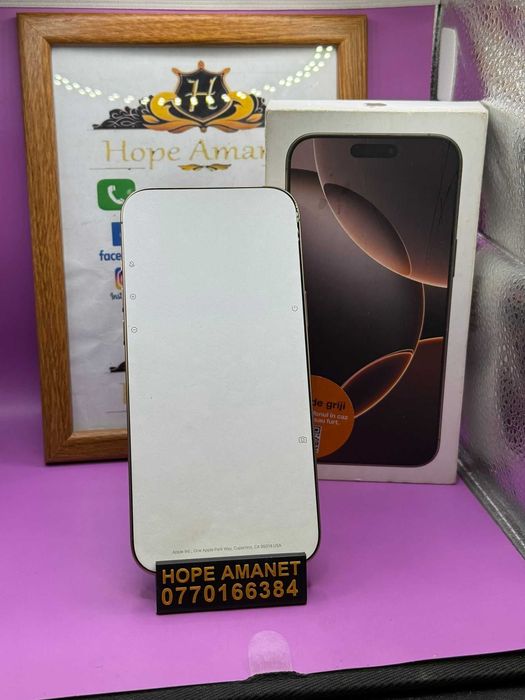 HOPE AMANET P2 - Iphone 16 Pro Max / 512GB / Nou