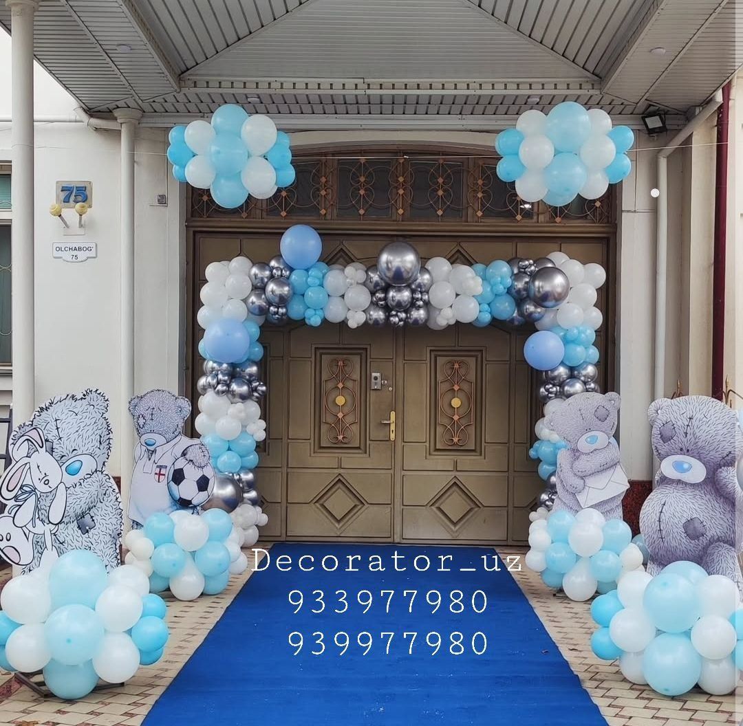Роддом оформления шарами