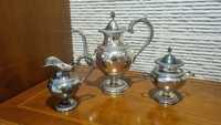 Set de Ceai Argintat Vintage - Stil Englezesc