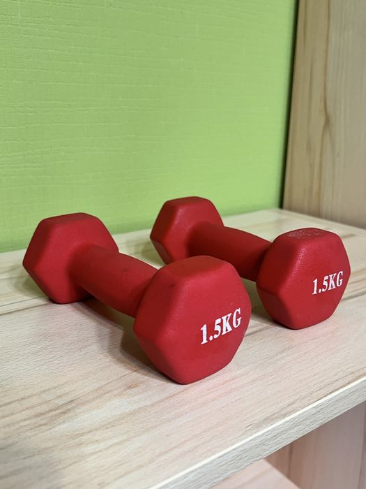 Гантели 1.5 кг 2 штуки