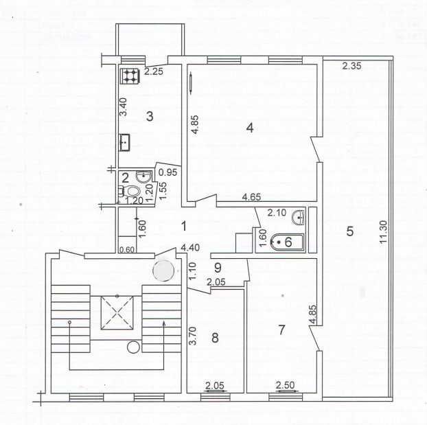 Карасу-4, 3в4/3/9 с мебелью 93 кв.м. хорошее состояние. ИПОТЕКА=