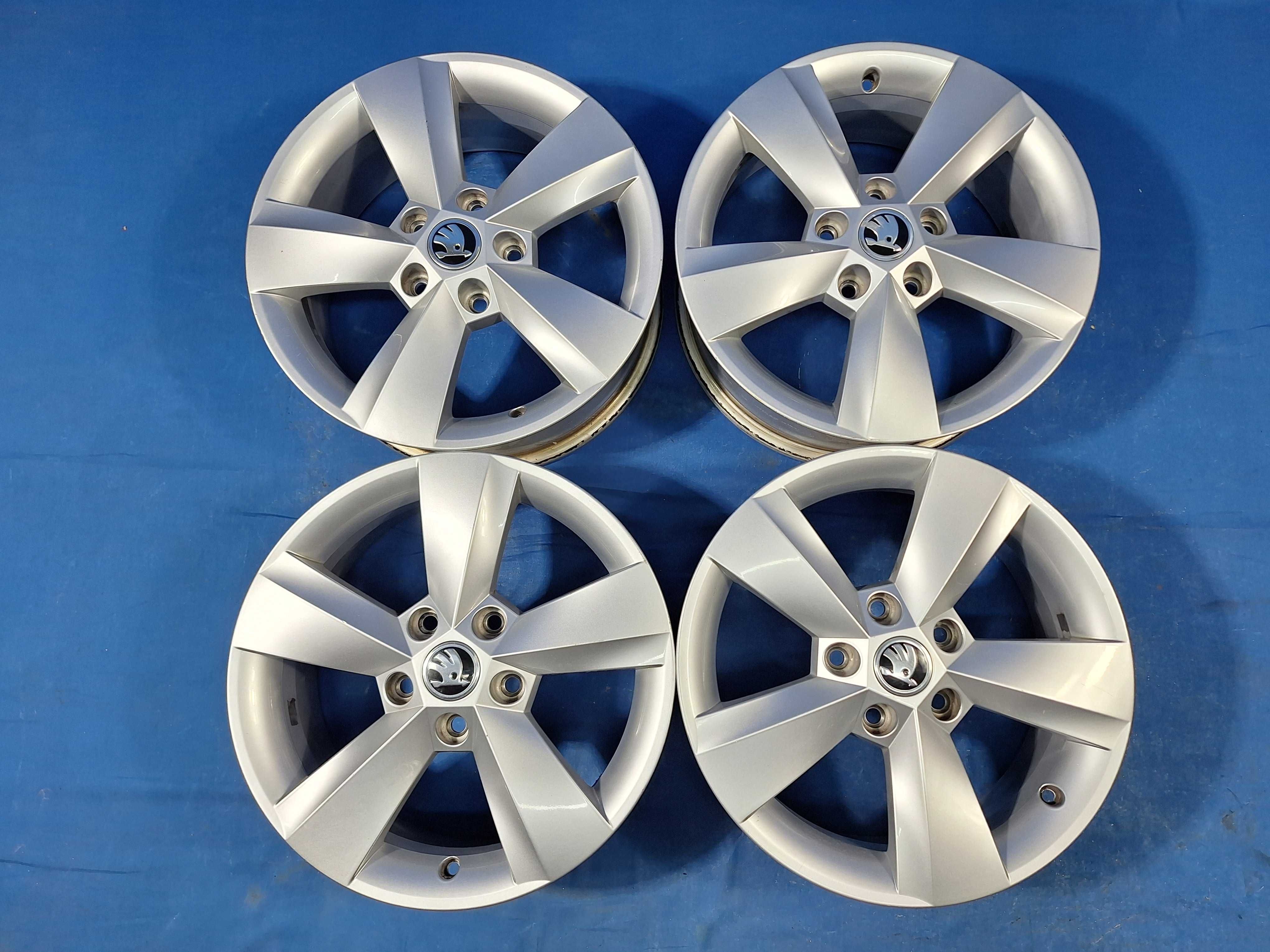 Jante Aliaj 5x100 16'' OEM Skoda Kamiq Fabia Rapid Scala - 6J ET 43 !