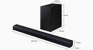 Soundbar HW-C450/EN, 2.1, 300W, Dolby, Subwoofer inclus