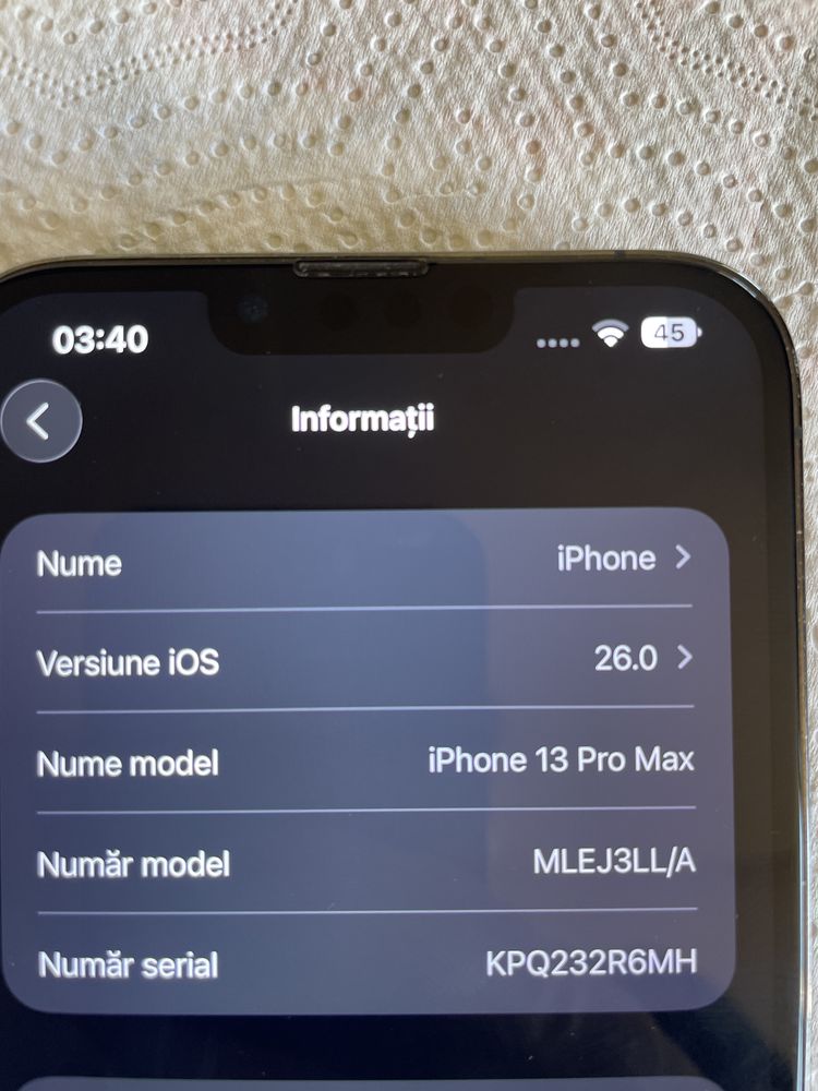 Iphone 13 pro max ,256GB