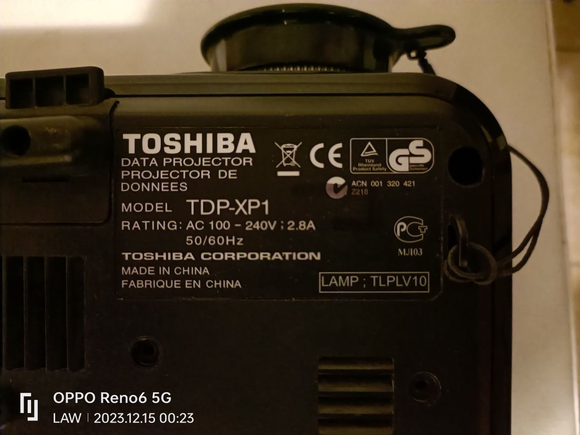 Video proiector Toshiba tdp-xp1