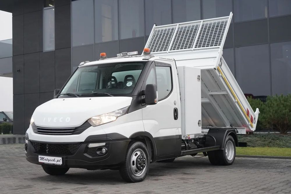 Iveco DAILY 35-160 / BASCULATOR SPATE / BLOCARE DIFERENȚIALĂ / DUBLU / AUTOMATĂ / IMPORTAT