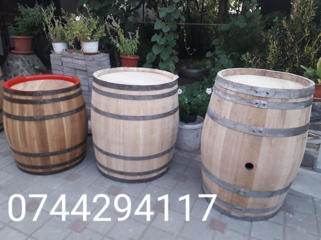 Butoaie din lemn pentru Tuica, coniac sau vin