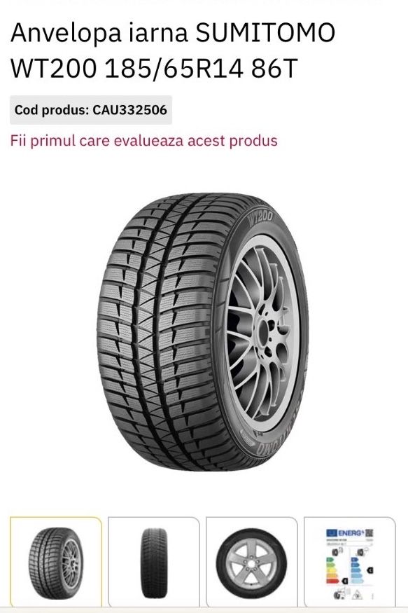 Anvelope iarna 185/65 R14