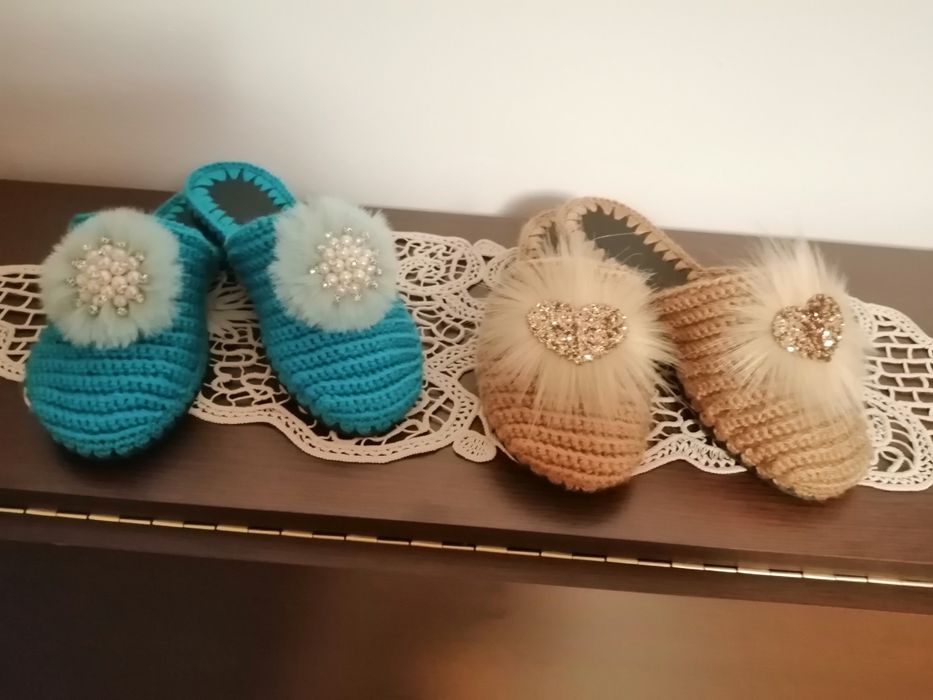 Incaltaminte crosetata: