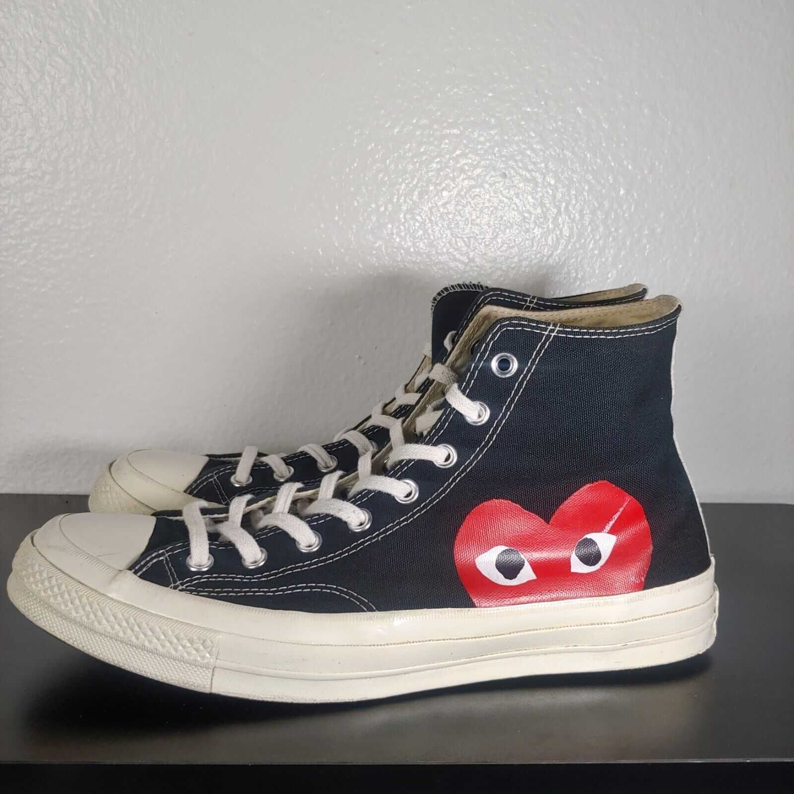 Converse x Comme des Garçons , 43 номер , кецове - high tops