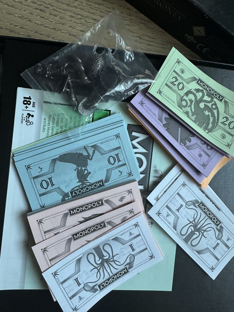 Monopoly Game of Thrones edition