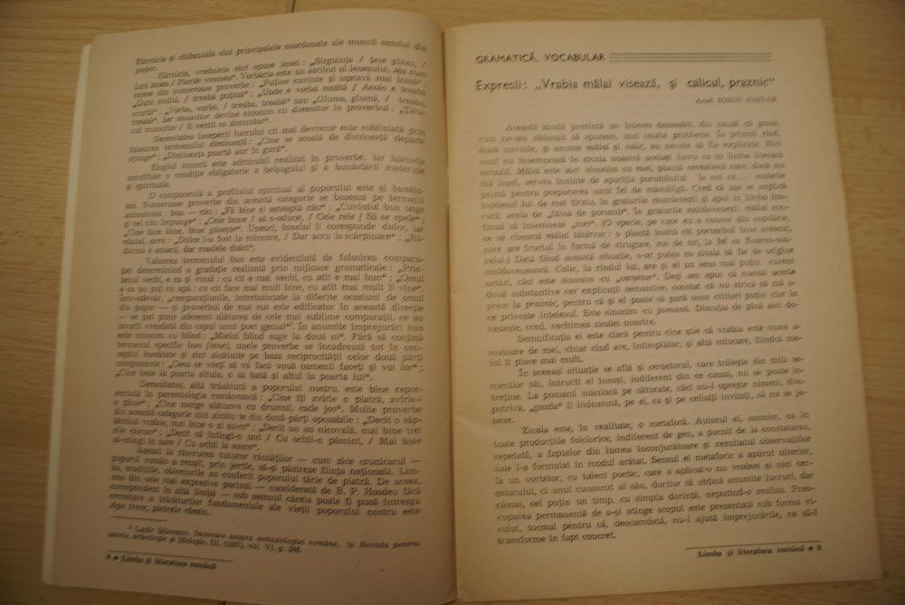 Revista de limba si literatura romana