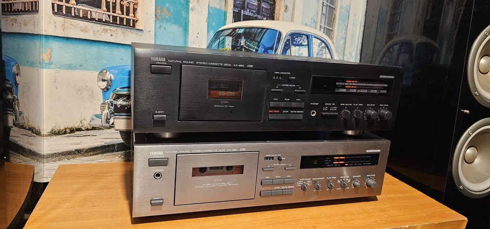 Casetofon deck Yamaha KX 250 sau KX  260