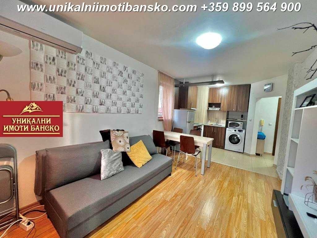 На метри от лифта! Двустаен апартамент за продажба в Банско