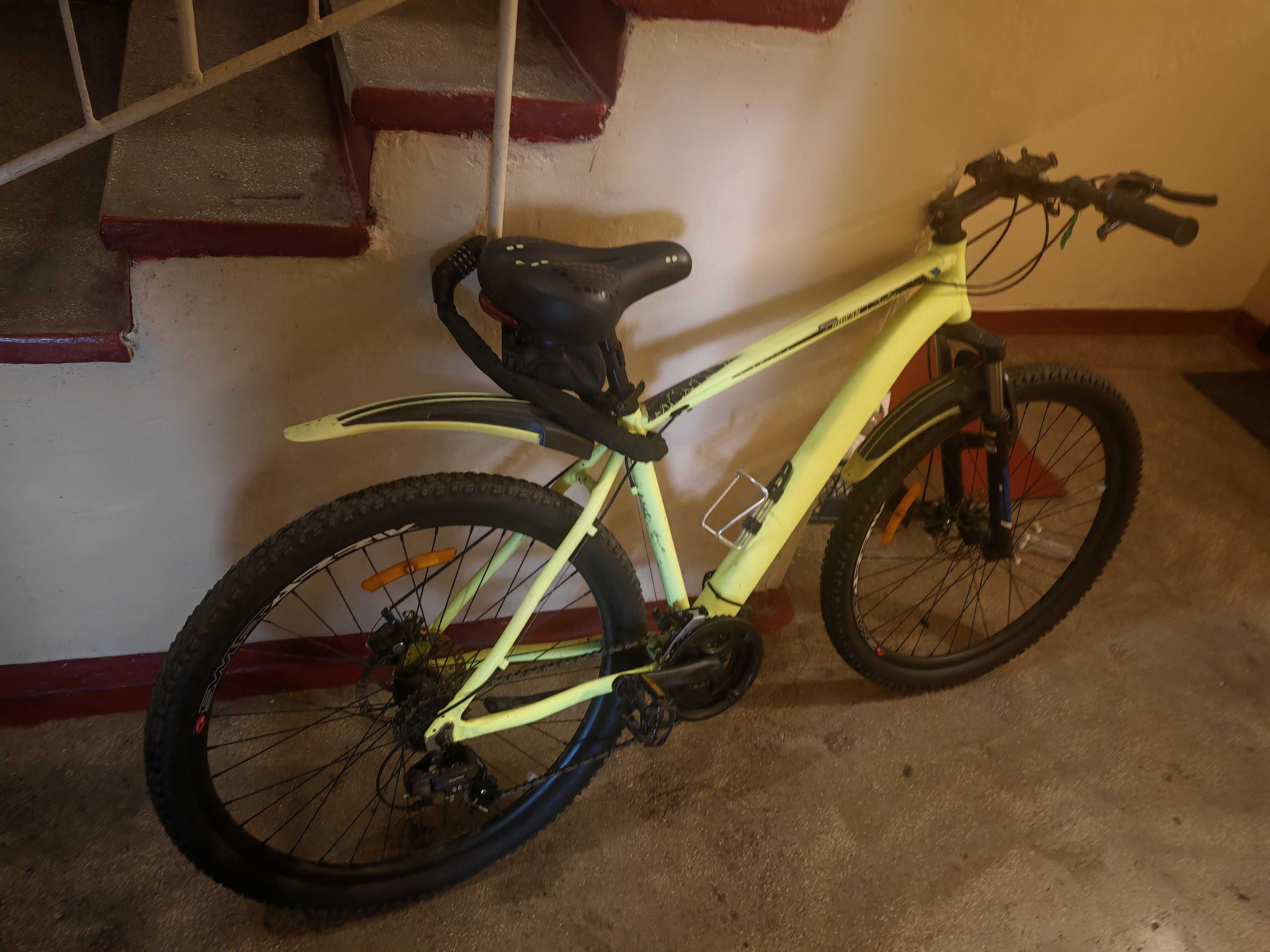 Vând Bicicleta Omega 27,5  (galben-negru)