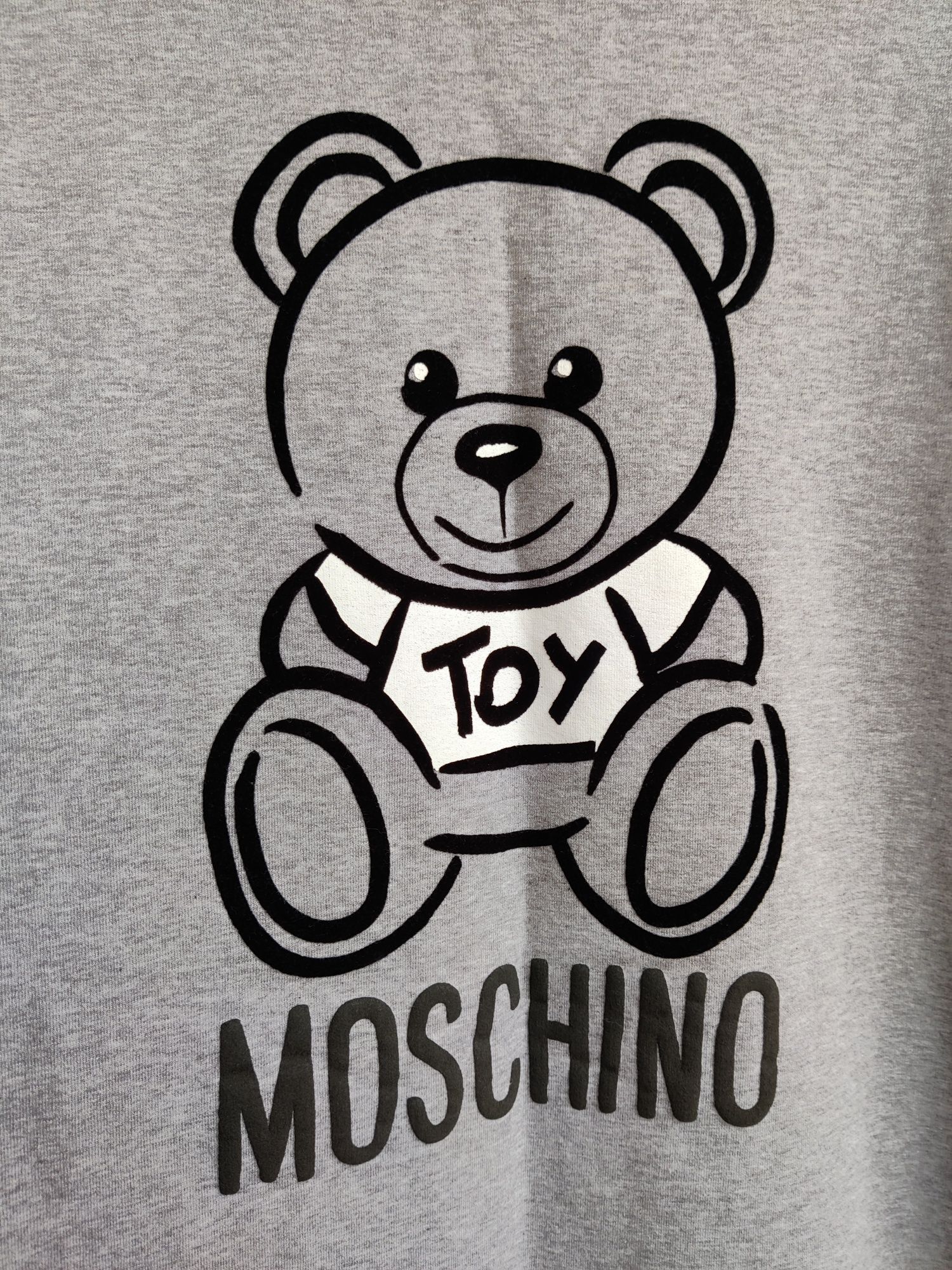 Памучна рокля Moschino Teen