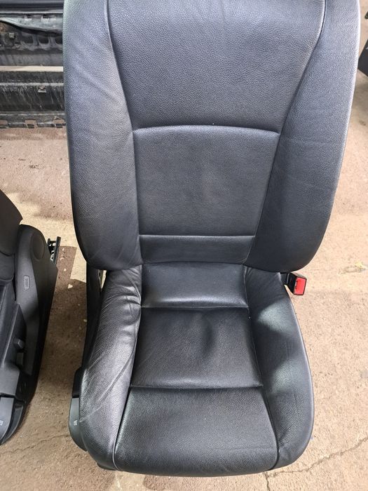 Interior scaune BMW F10 F11 seria 5 cu incalzire negru standard