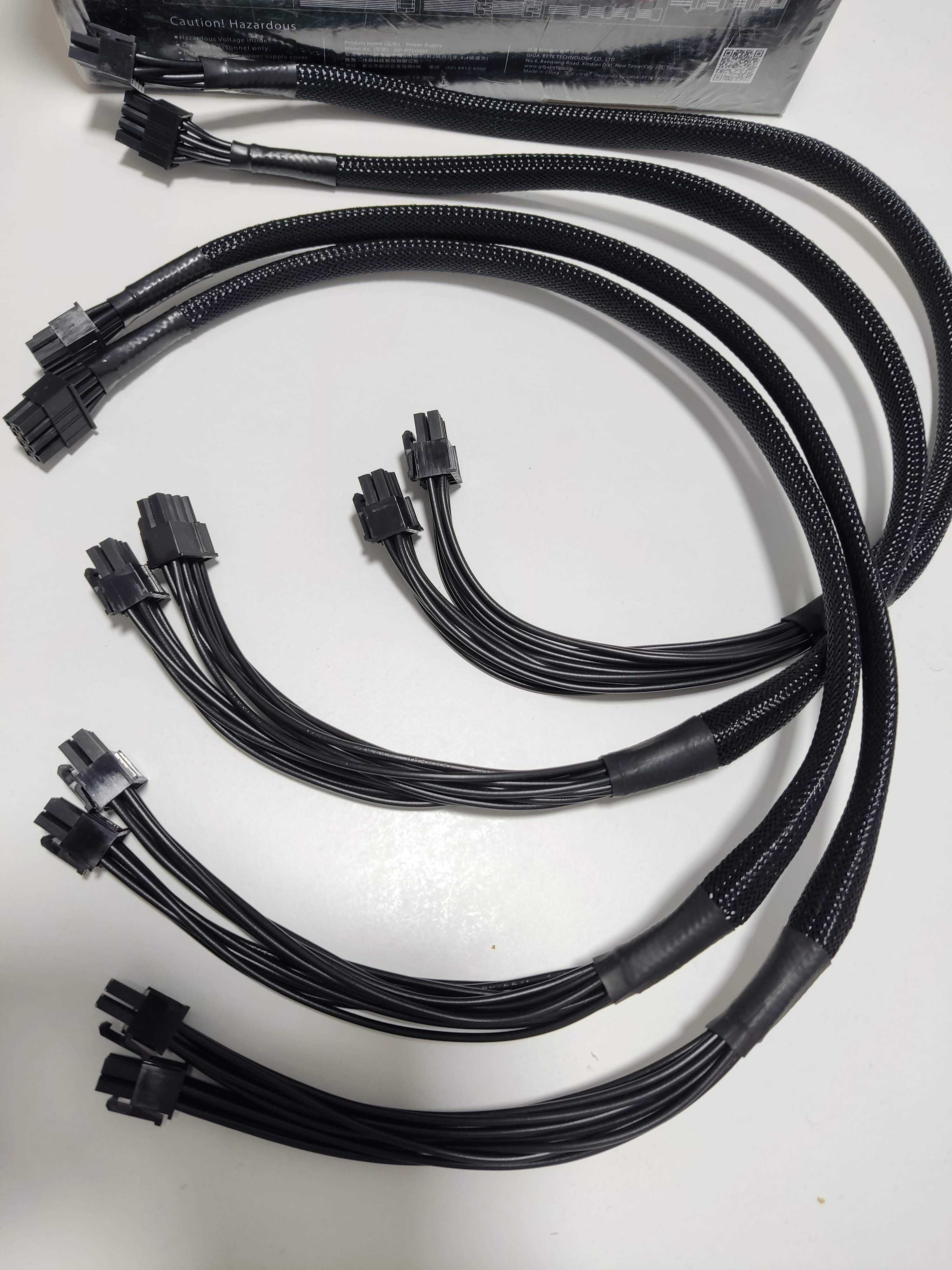 Cablu 8/6 pini pt. placa video pt. sursa Gigabyte GP-P750GM si P850GM