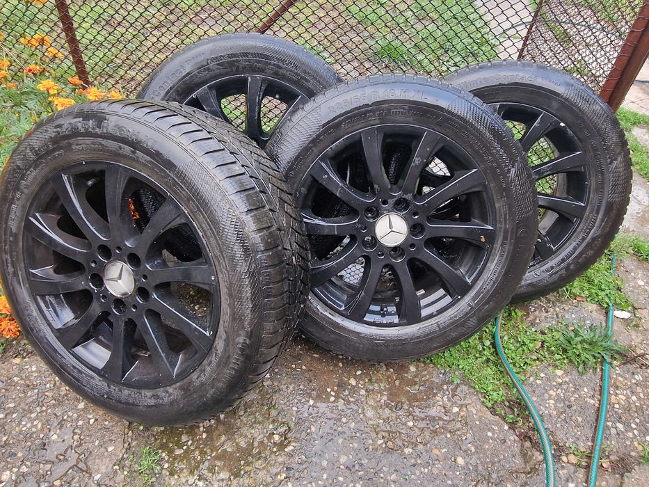 Vând Jante cu Anvelope 225/55/16 iarnă