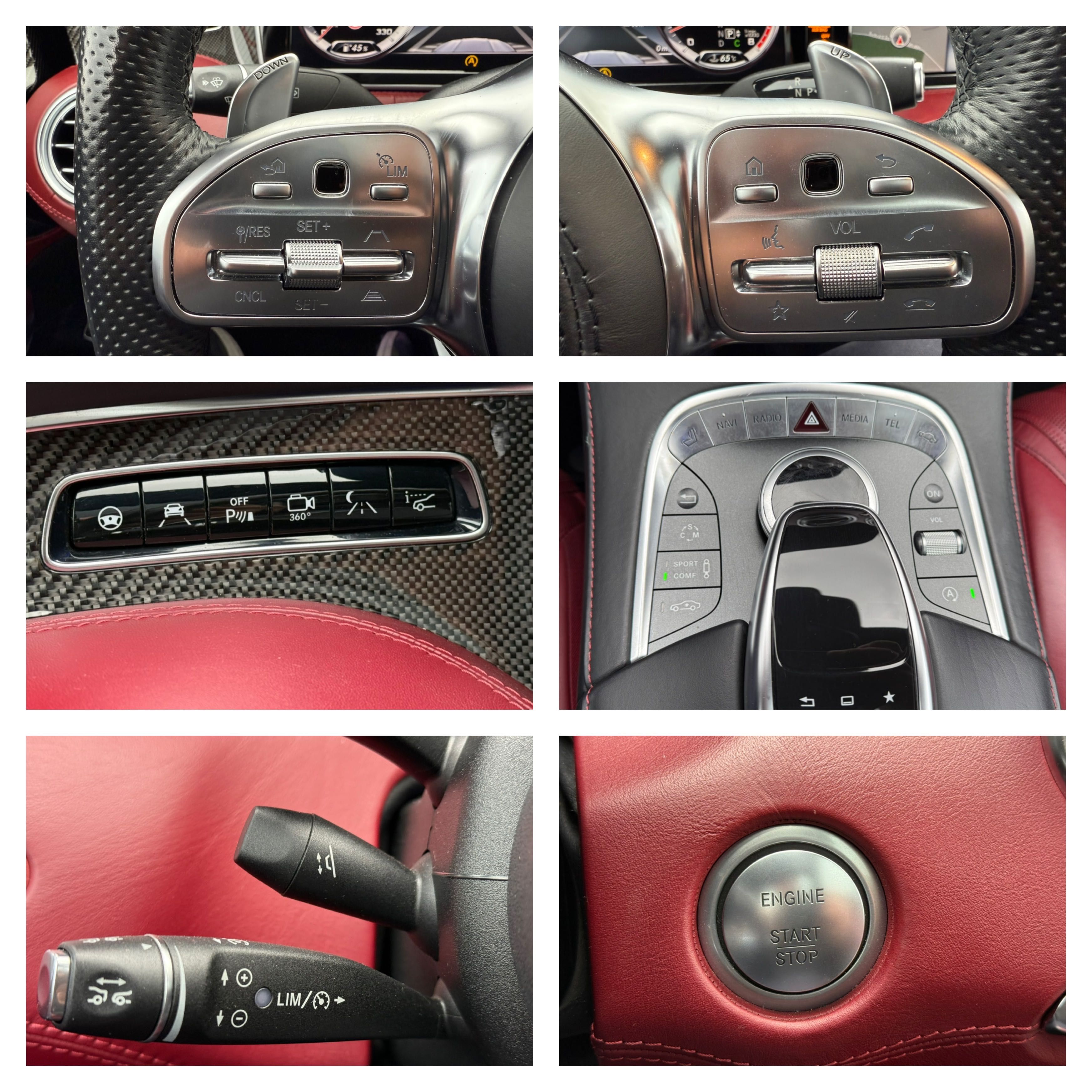 Mercedes-Benz S 63 AMG V8 (585 кс) 4MATIC/Swarovski LED/FACELIFT-pack
