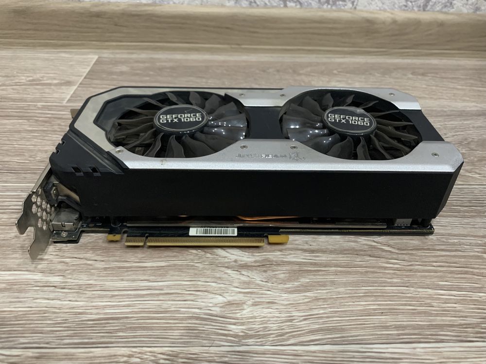 Игровая видеокарта GeForce GTX1060 6 Gb