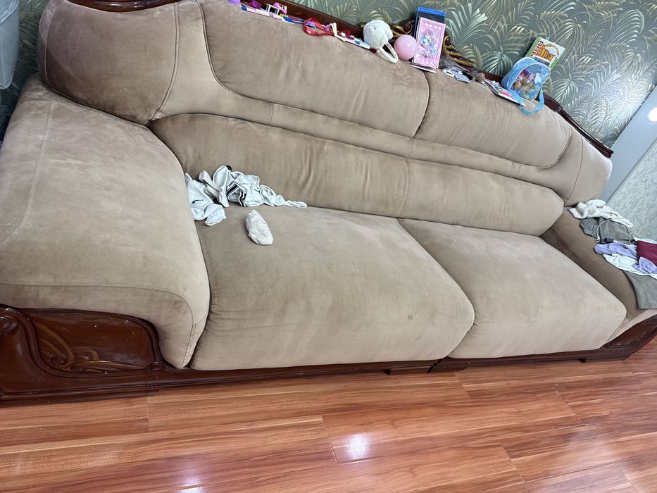 Диваны очень прочные с креслом