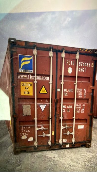 40 футовый жд контейнер