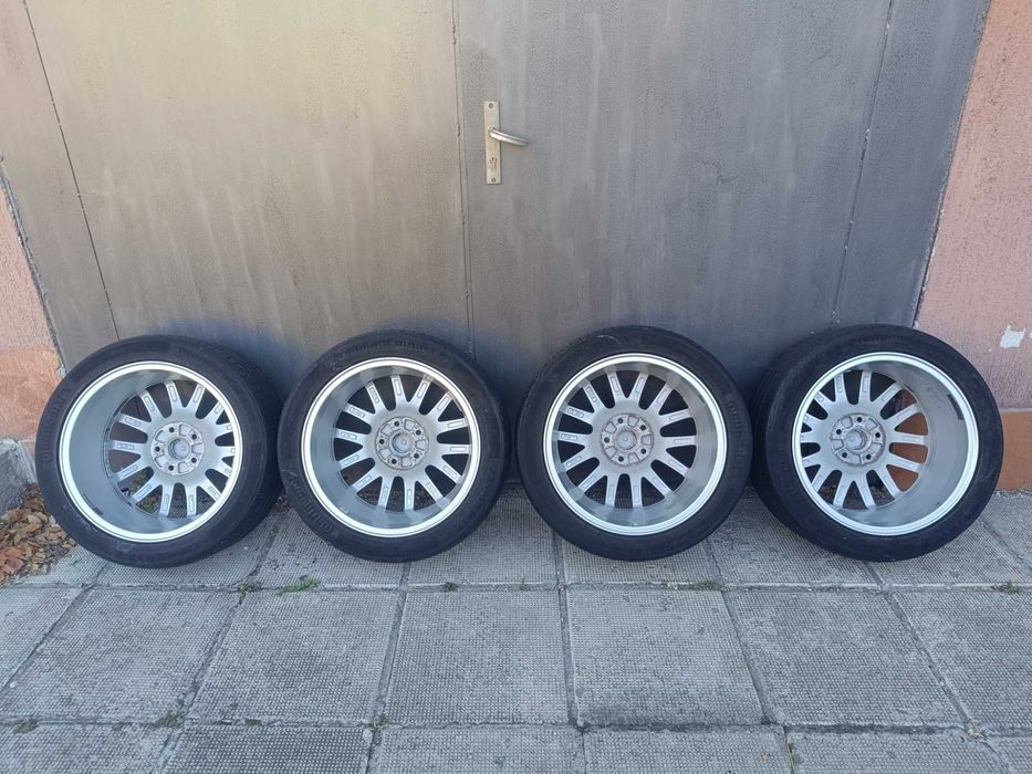 ОРИГИНАЛНИ джанти с гуми 17 ' 5x112 57,1 ФОЛКСВАГЕН / VW GOLF TOURAN