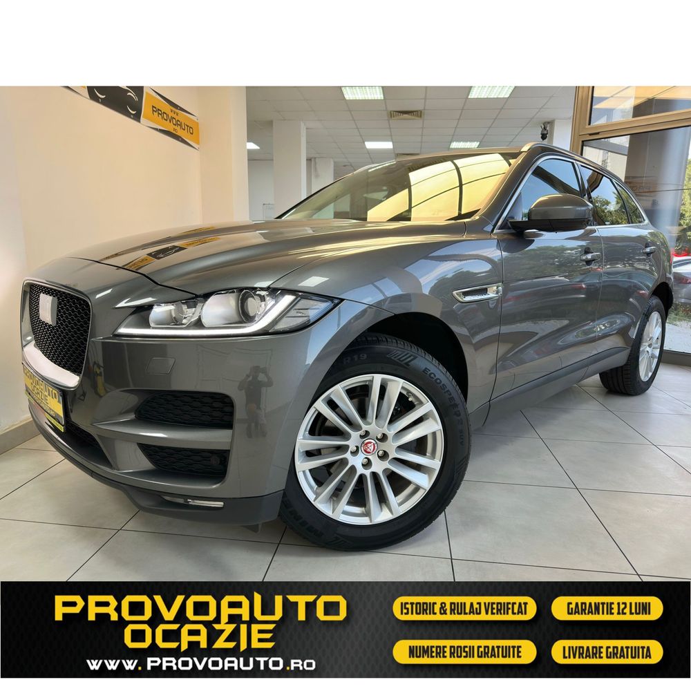 Jaguar F-Pace Suv 2020 Chequered Flag AWD-Panoramic-Virtual Cockpit 4K
